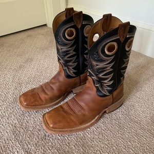 (Size runs big) Justin Cado copper Cowboy boots